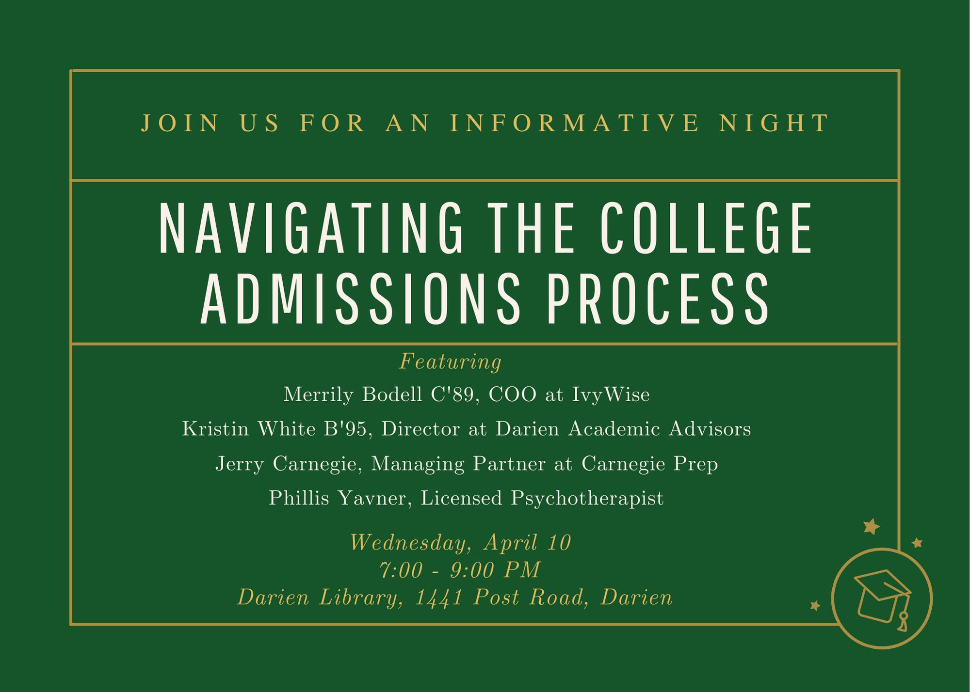 Navigating The College Admissions Process